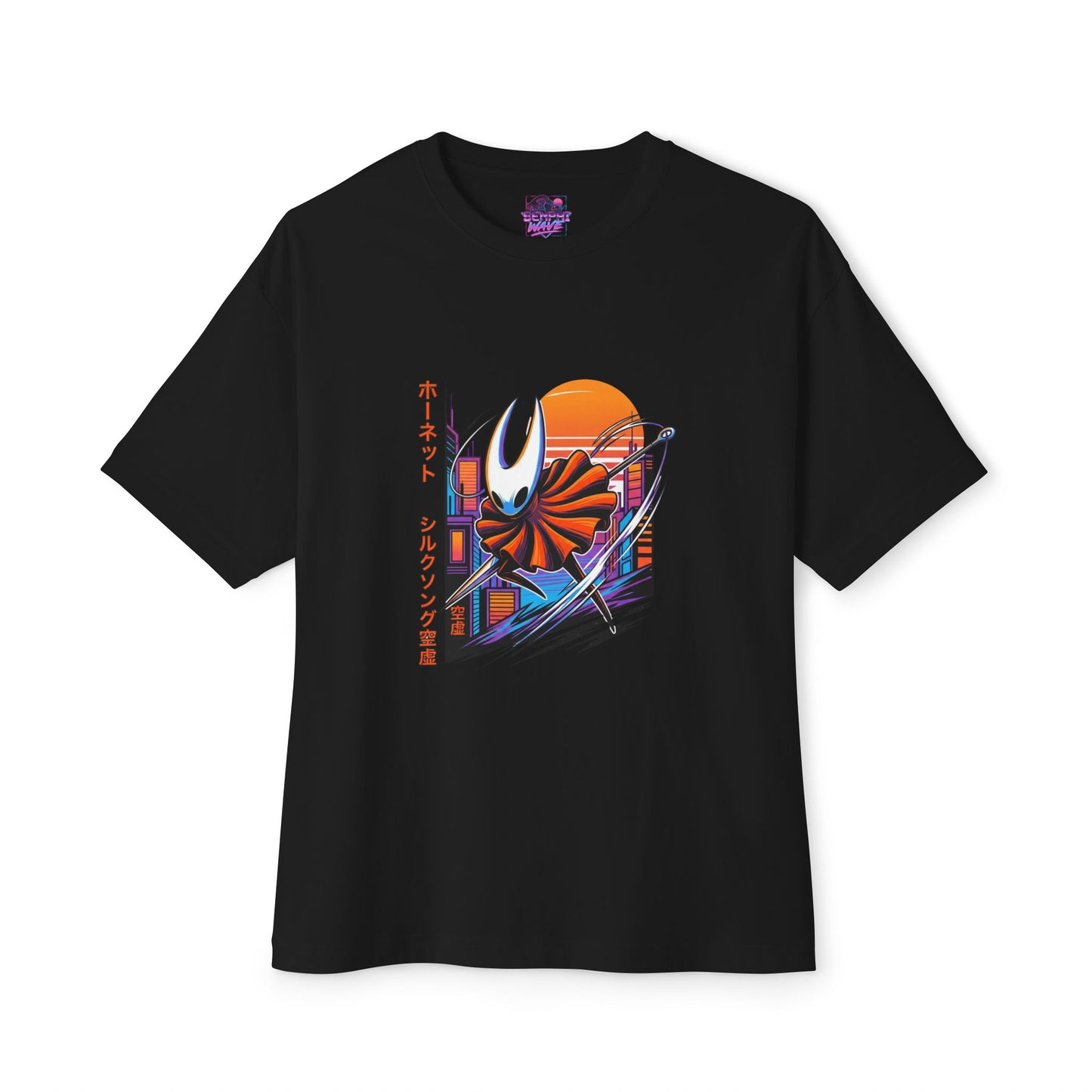 Hornet Silksong Vaporwave – Neon Needle Princess Premium Oversized Unisex T-Shirt