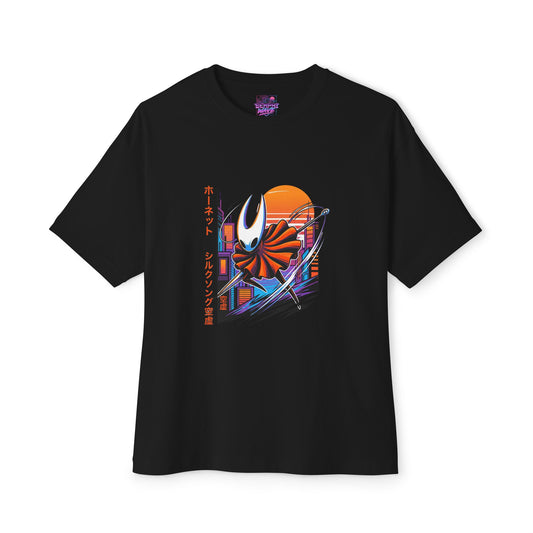 Hornet Silksong Vaporwave – Neon Needle Princess Premium Oversized Unisex T-Shirt