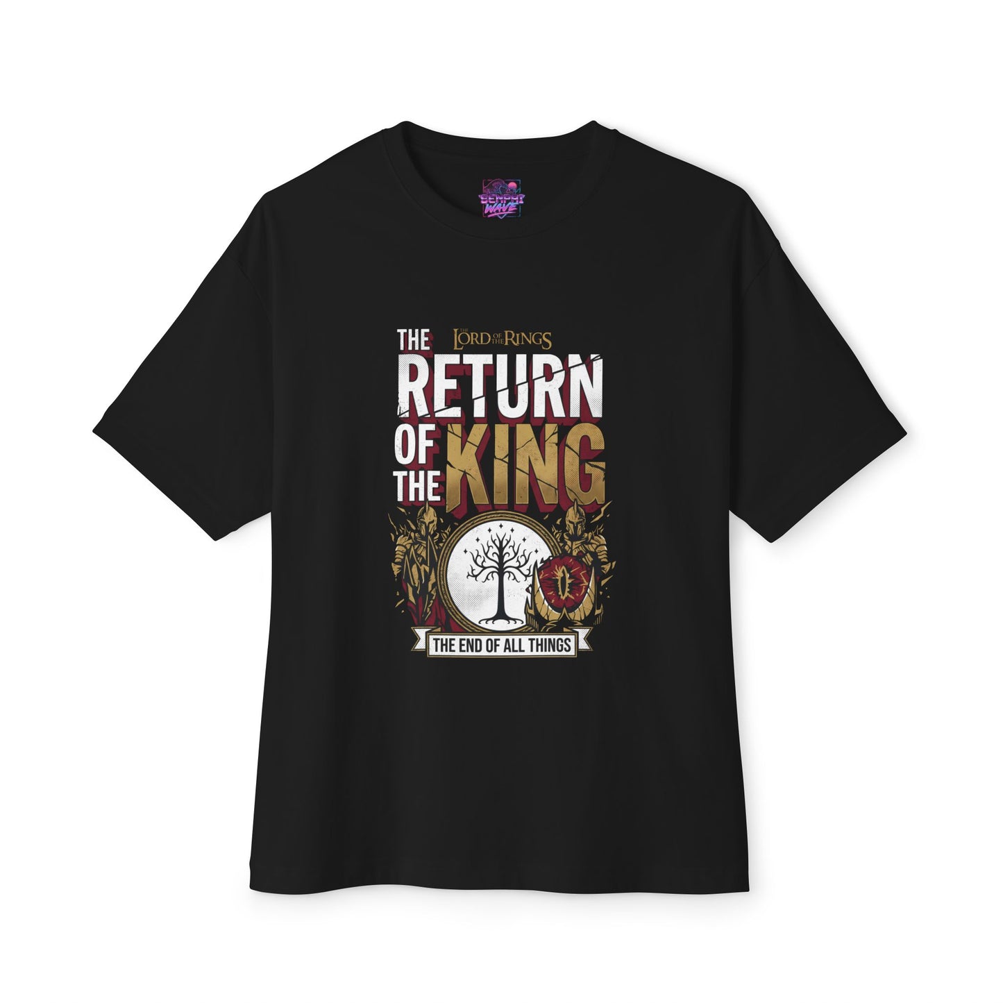 Lord of the Rings: Epic Fantasy Cinema Legend Premium Oversized Unisex T-Shirt