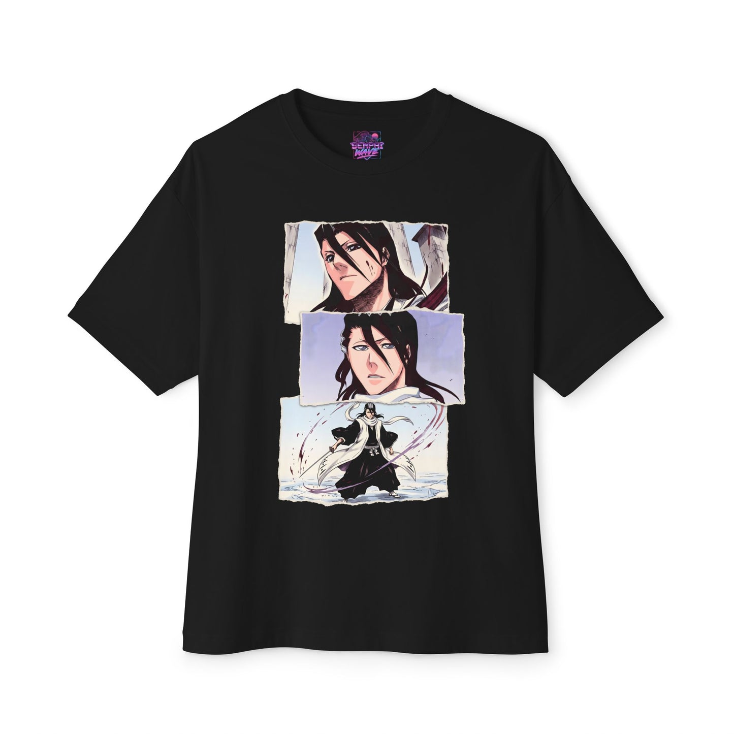 Byakuya Kuchiki Bleach Anime Art Graphic Streetwear Tee - Oversized Premium Tee