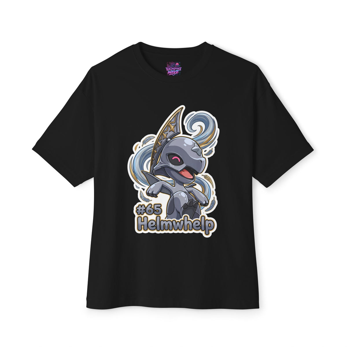 Helmwhelp Aniimo Sticker Art Creature Art - Oversized Premium Tee