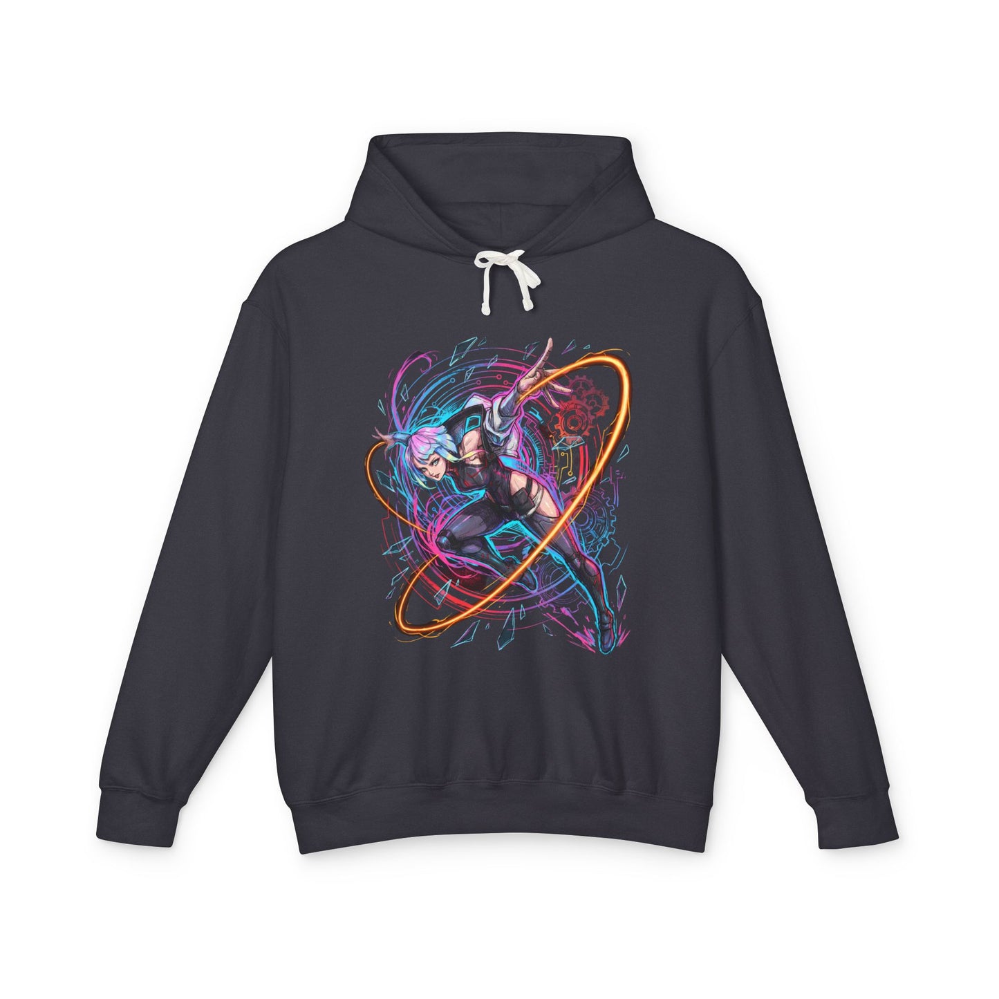 Cyberpunk Edgerunners Lucy Moon Gazing Dreamer Portrait Unisex Premium Hoodie