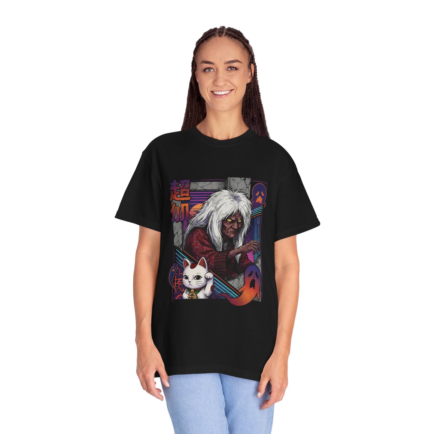 Turbo Granny Dandadan Supernatural Turbo Granny Design Premium T-Shirt