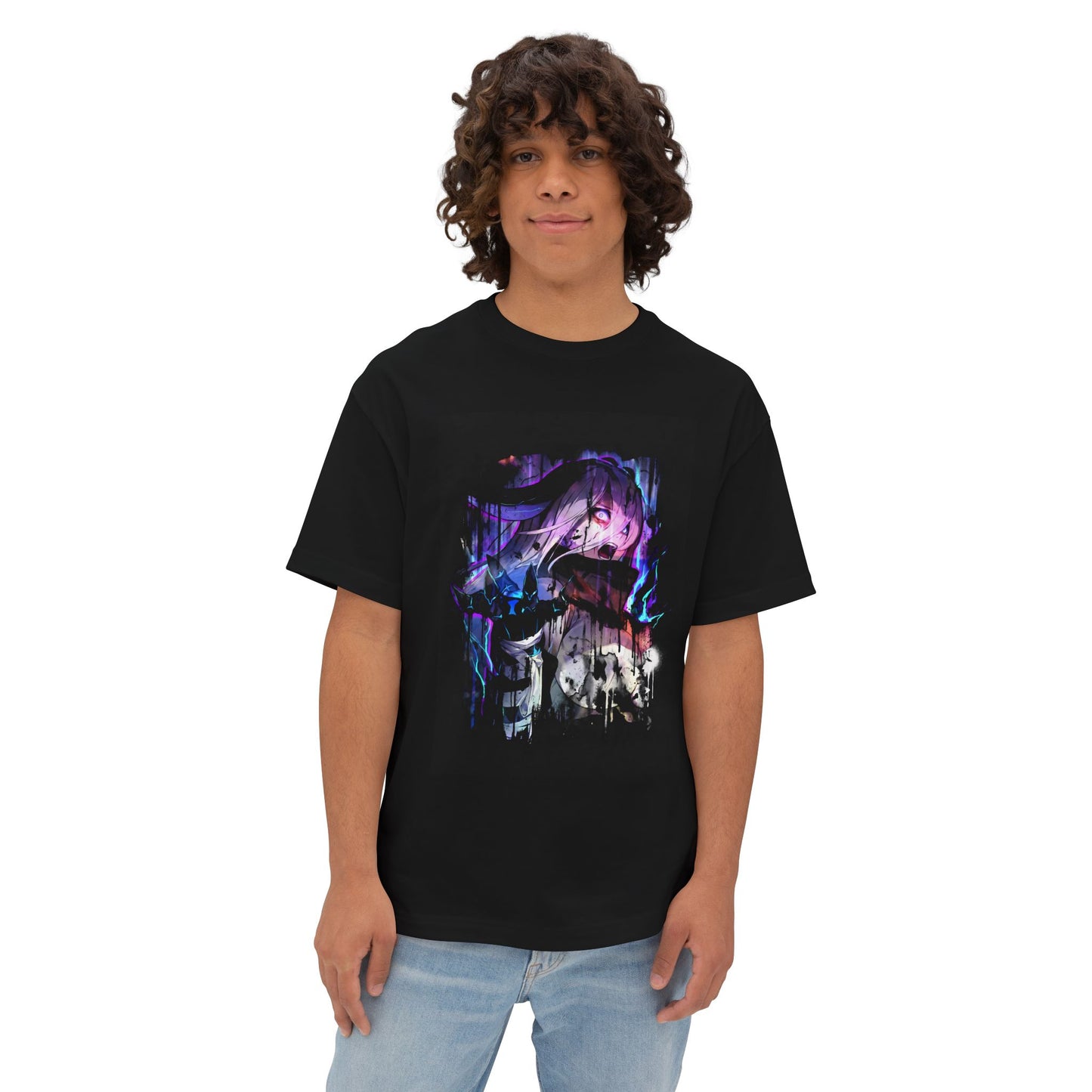 Chaos Zero Nightmare Void Entity – Lovecraftian Monster Design Premium Oversized Unisex T-Shirt