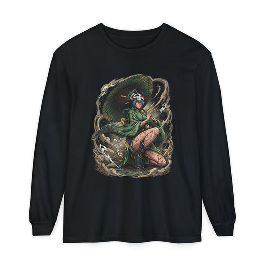 Nelliel Tu Gamuza Bleach Brave Souls Parasol Long Sleeve Tee