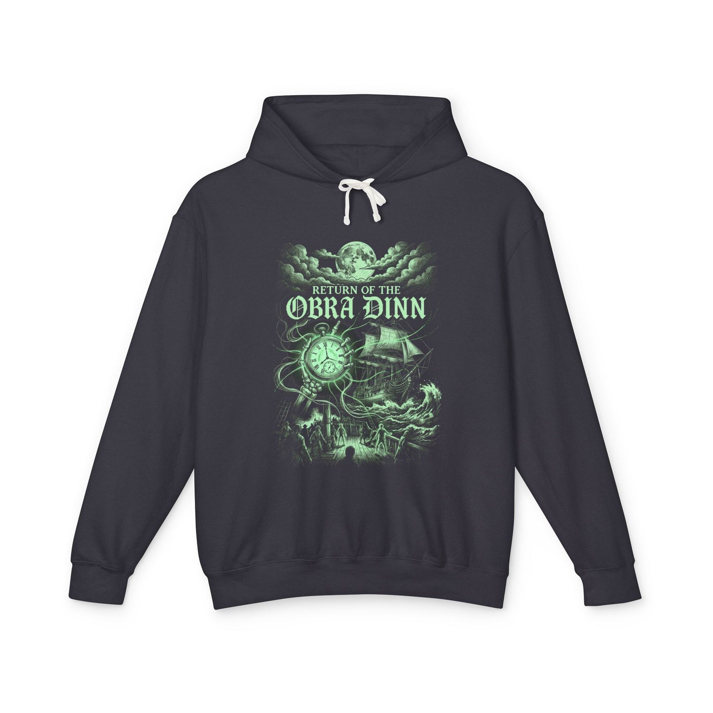 Lucas Pope Obra Dinn Minimal Colour Masterpiece Unisex Premium Hoodie