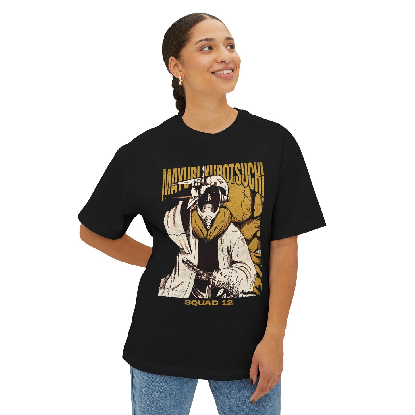 Mayuri Kurotsuchi Bleach Anime Y2K Bootleg Vintage Tee