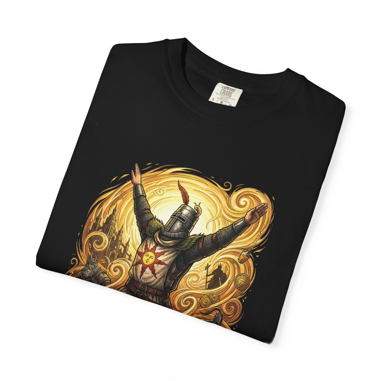 Solaire of Astora Praise the Sun Knight Premium T-Shirt