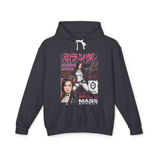 Mass Effect Miranda Cerberus Officer Genetic Perfection Fan Art Hoodie