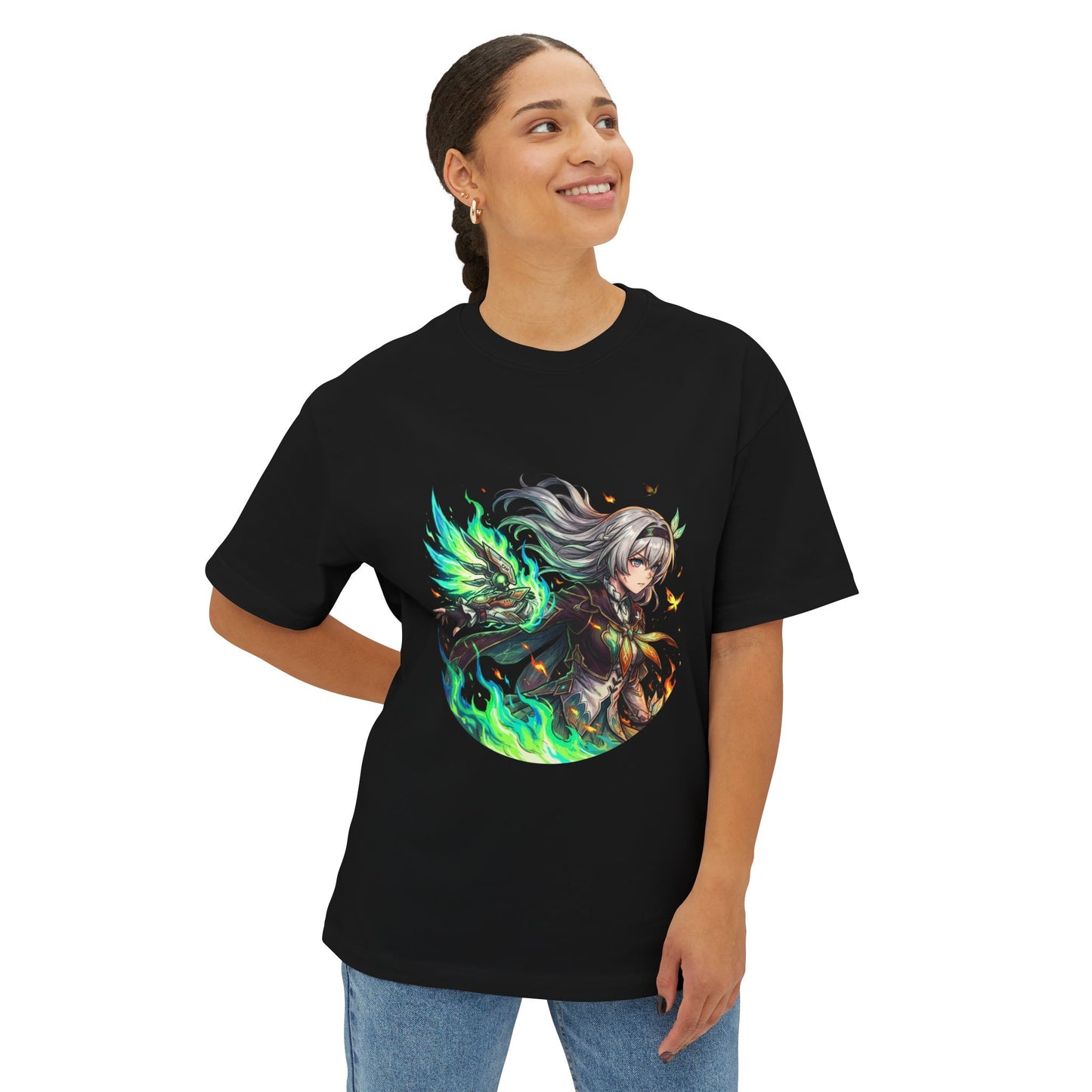 Firefly & SAM Armor Honkai Star Rail Legend Premium Oversized Unisex T-Shirt