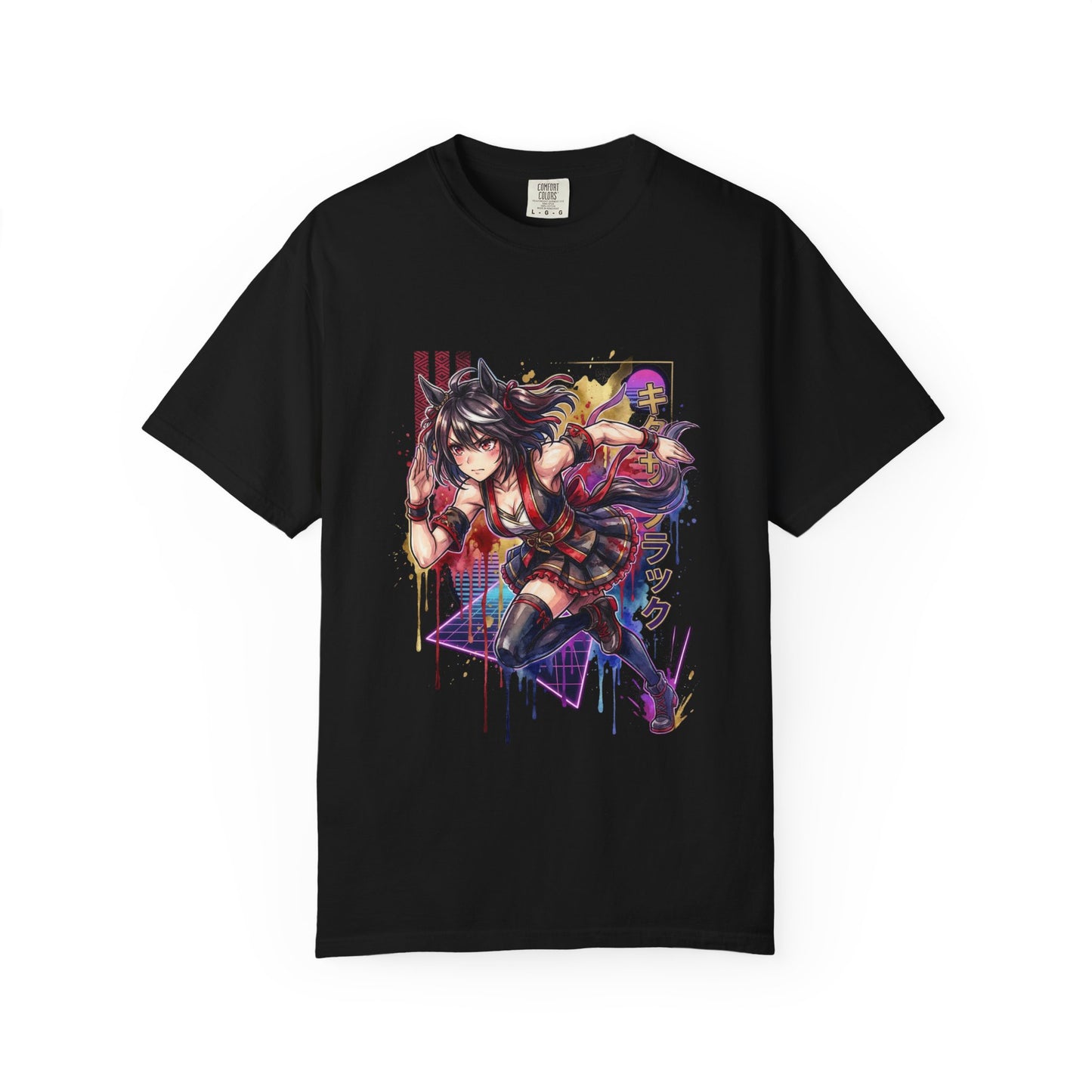 Kitasan Black Umamusume Shimenawa Bow Thigh Stockings Icon Premium T-Shirt