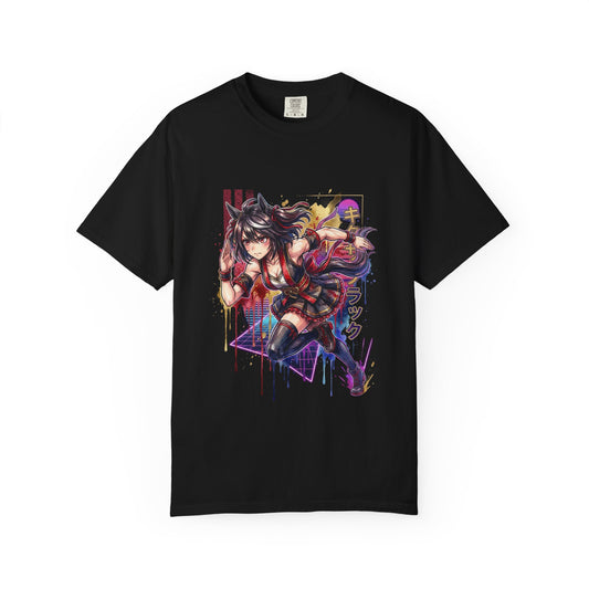 Kitasan Black Umamusume Shimenawa Bow Thigh Stockings Icon Premium T-Shirt