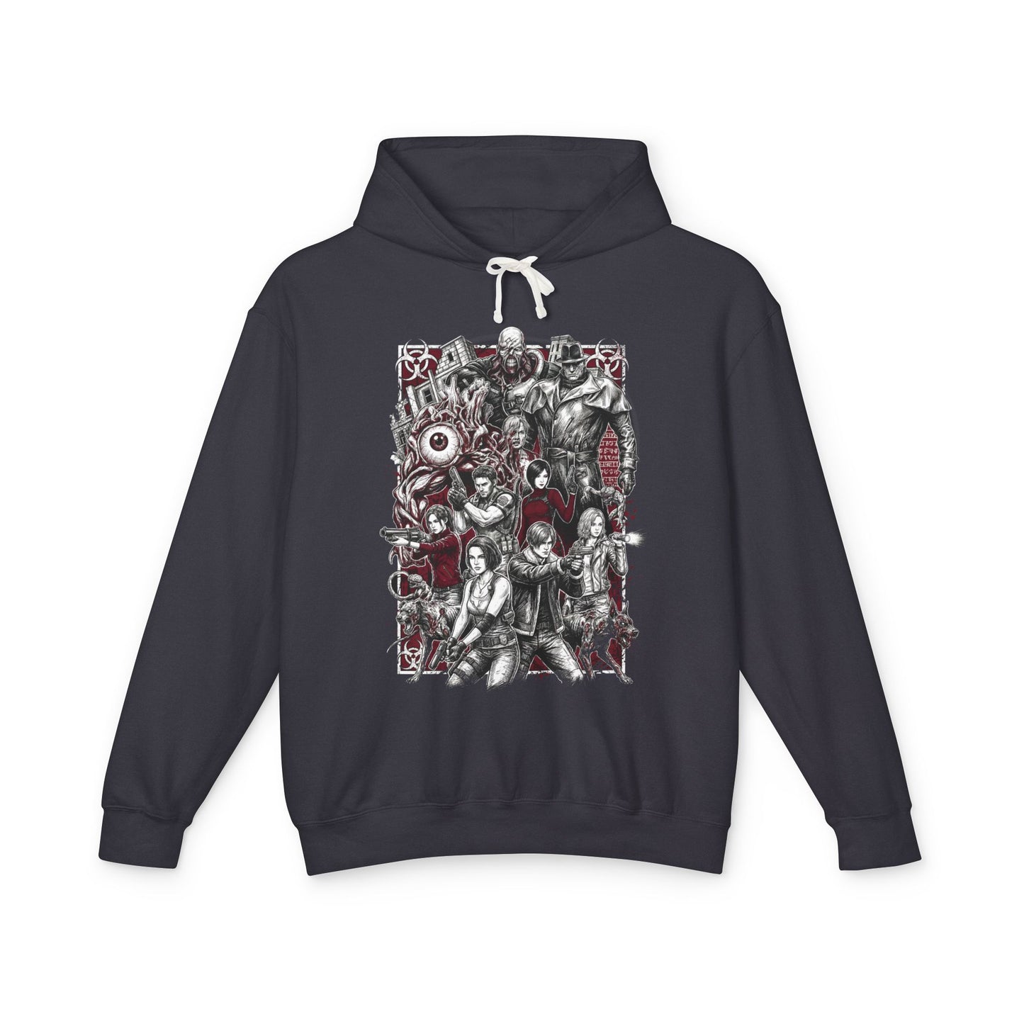 Resident Evil Jill Grace Chris Ada Claire Vs Birkin Nemesis Design Unisex Premium Hoodie