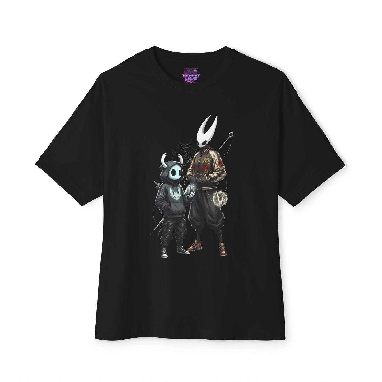 Hollow Knight: Ghost in Baggy Jeans & Cap Drip Premium Oversized Unisex T-Shirt