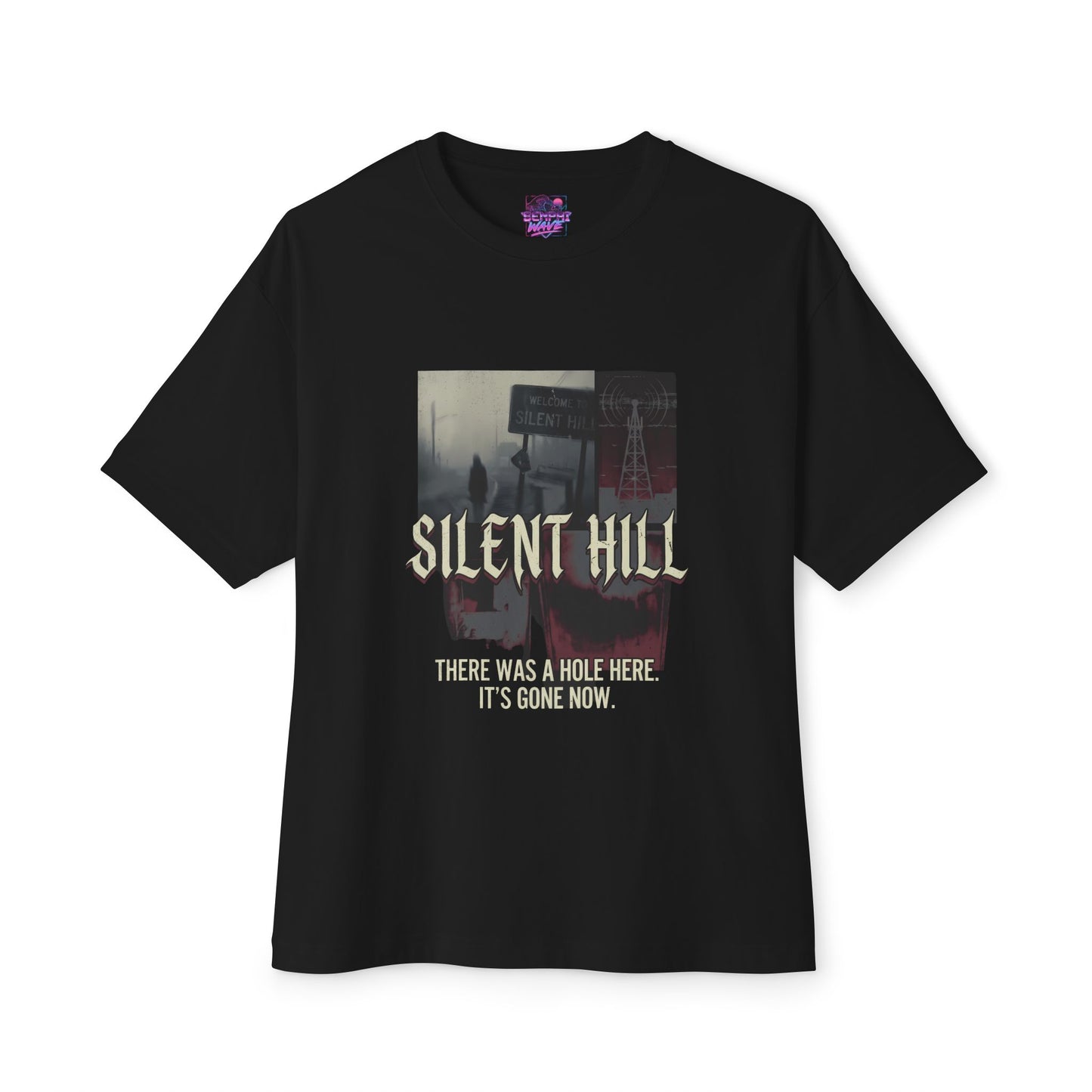 Silent Hill: Harry Mason Flashlight & Radio Static Premium Oversized Unisex T-Shirt