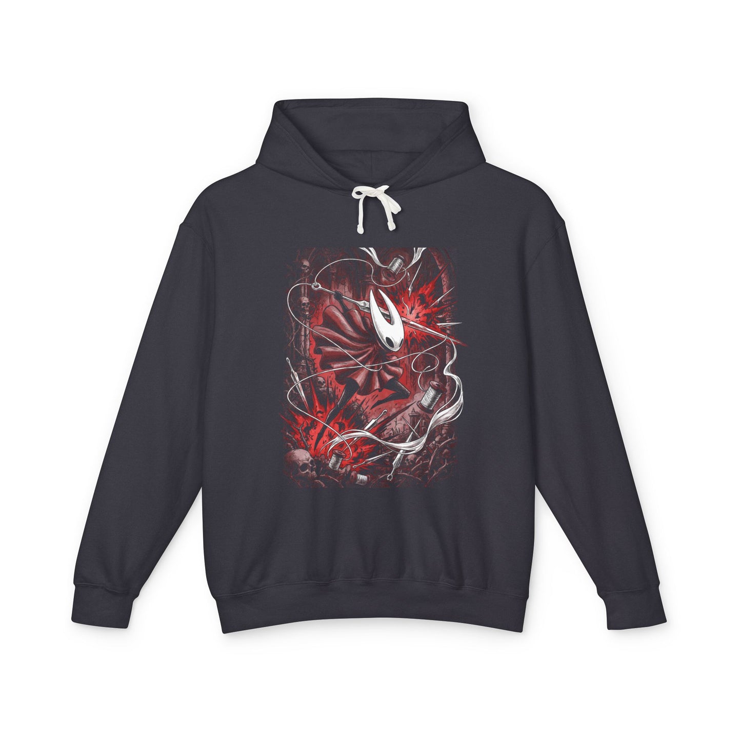 Hollow Knight Silksong Hornet Pharloom Kingdom Exploration Design Unisex Premium Hoodie