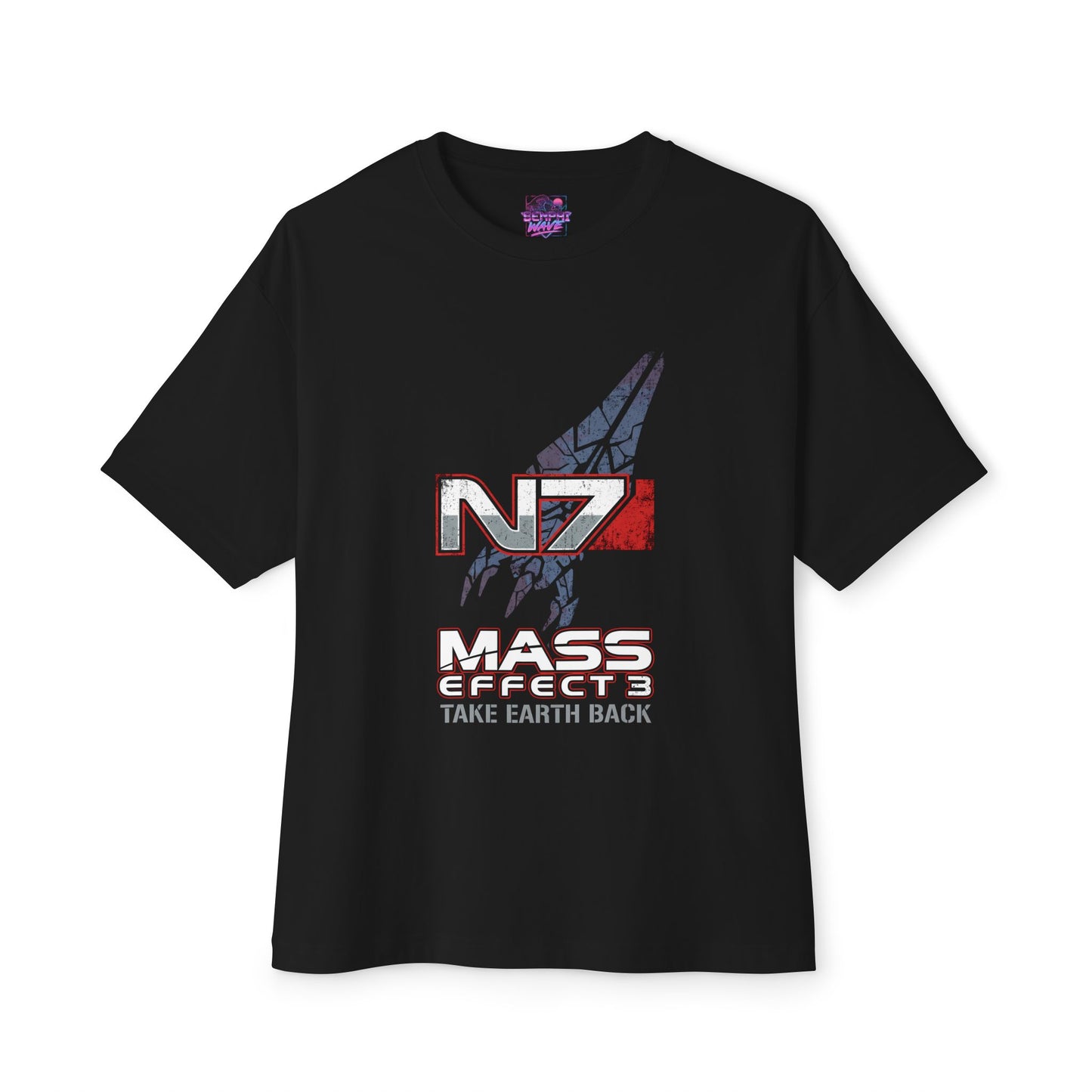 Mass Effect Epic Space RPG Masterpiece Premium Oversized Unisex T-Shirt
