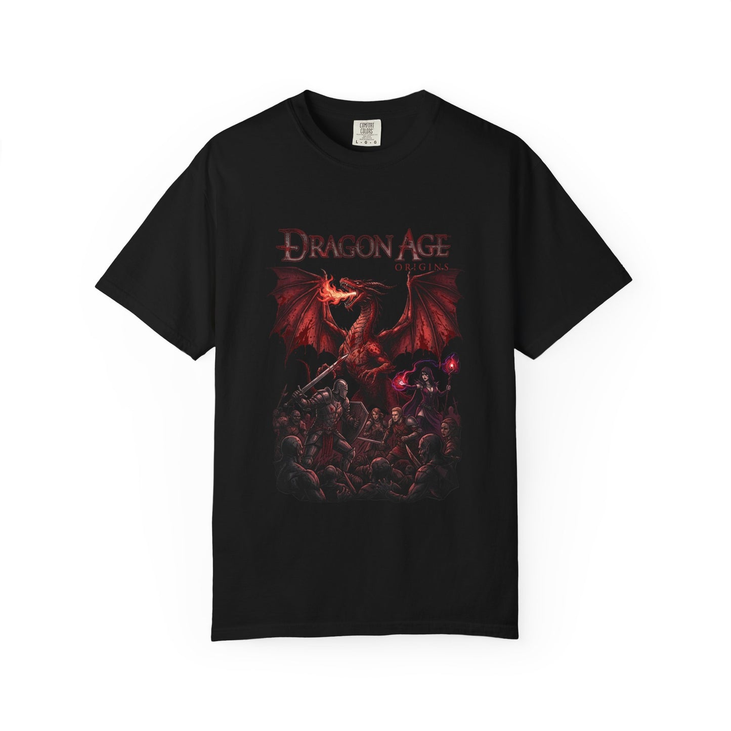 Dragon Age Origins: Grey Wardens Stand Against the Blight Premium T-Shirt