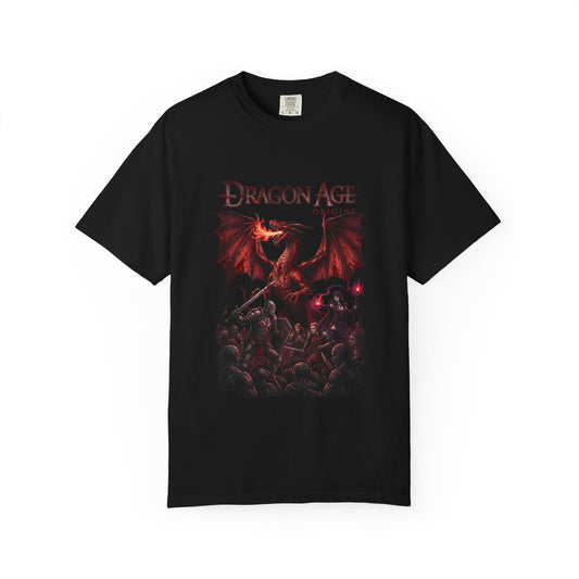 Dragon Age Origins: Grey Wardens Stand Against the Blight Premium T-Shirt
