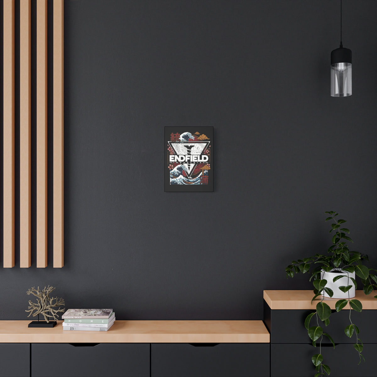 Arknights Endfield Industries Great Wave Crest Canvas Print