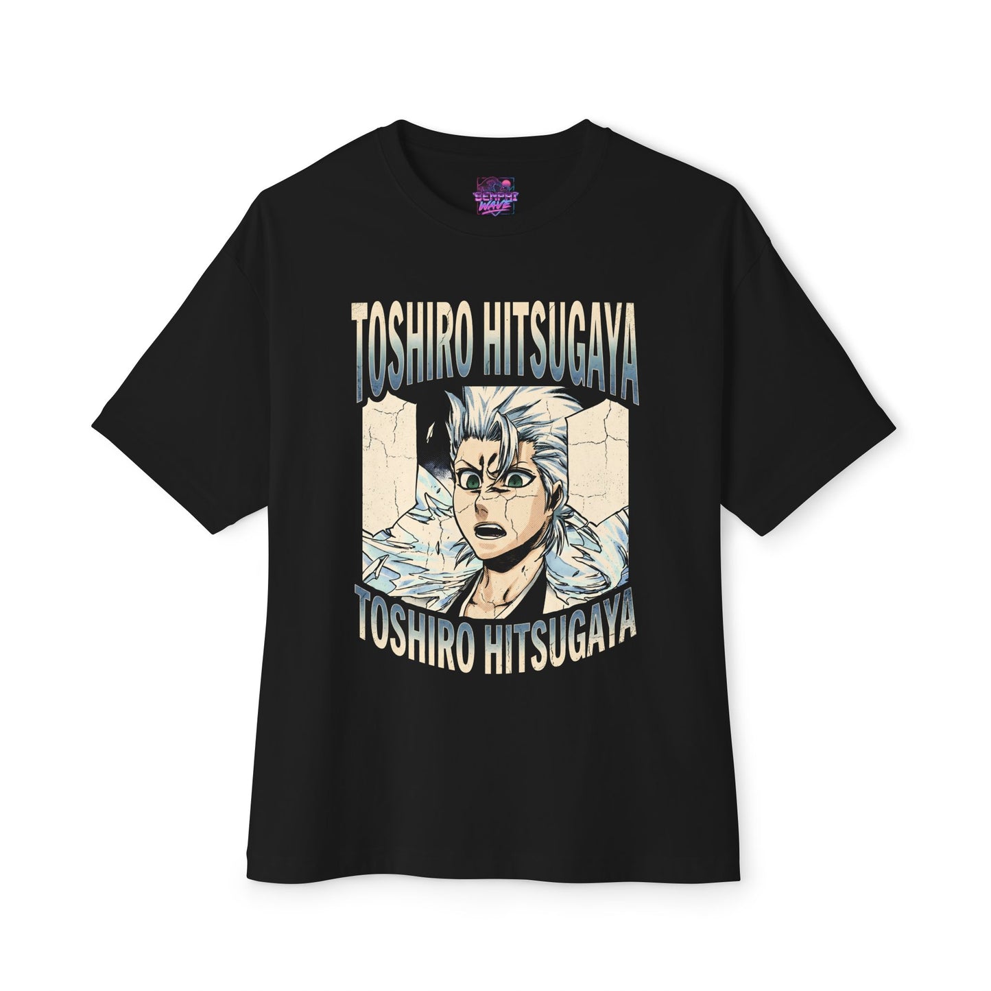 Toshiro Hitsugaya Vintage Bleach Bootleg Streetwear Tee - Oversized Premium Tee