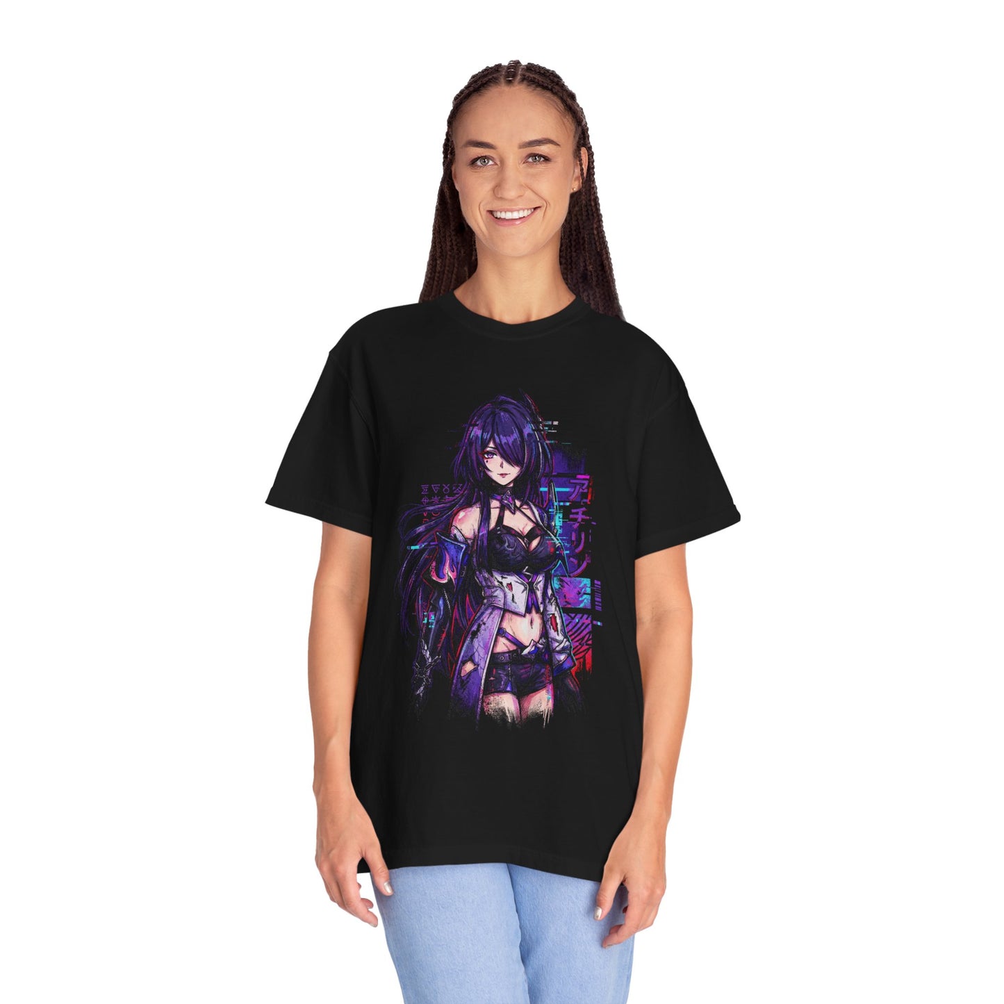 Honkai Star Rail Acheron Galaxy Ranger Mysterious Beauty Art Premium T-Shirt
