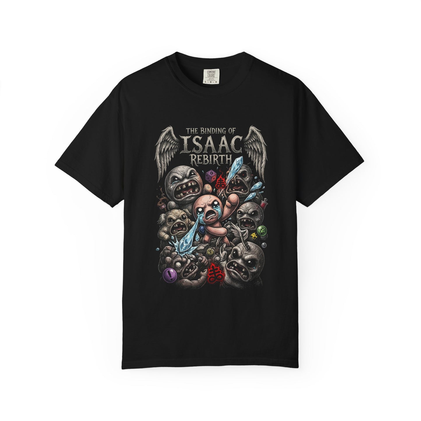 The Binding of Isaac Pixel Roguelike Tribute Premium T-Shirt
