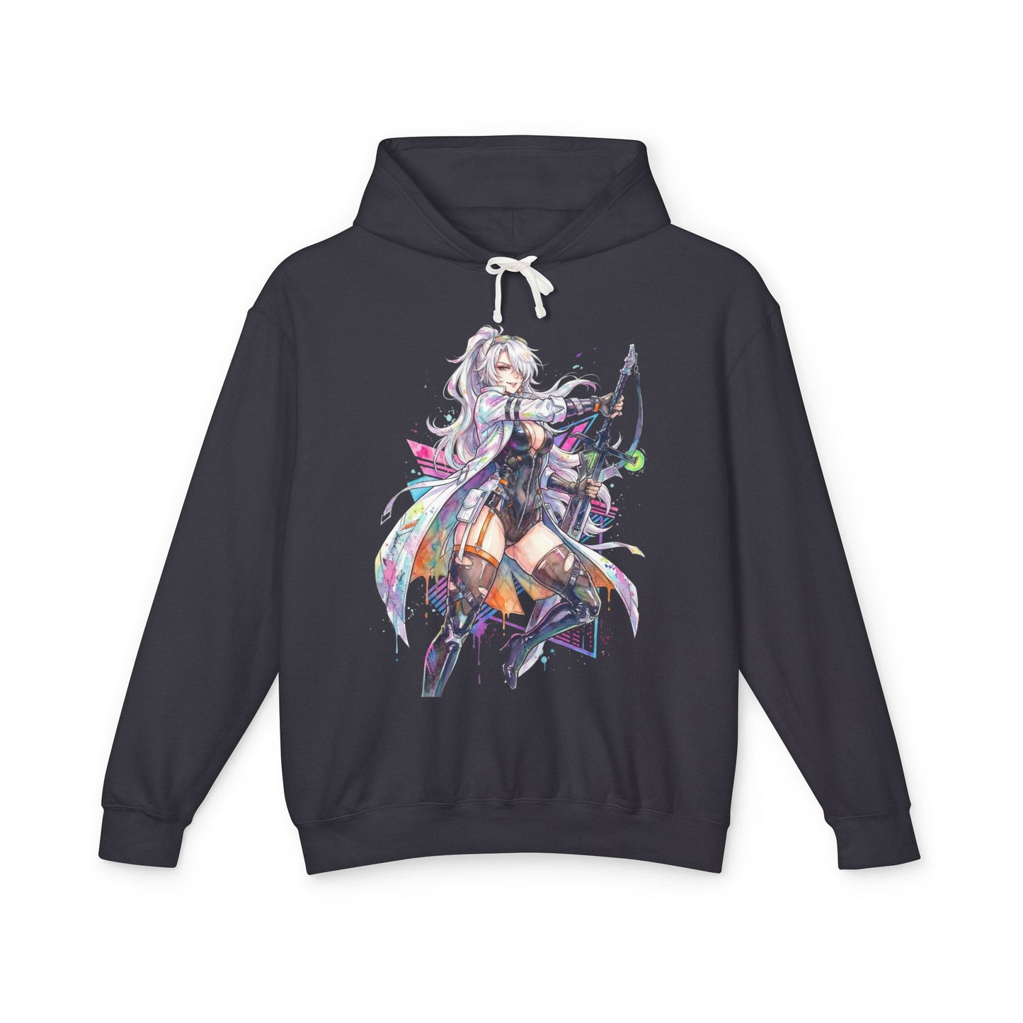 Nine Massive Sword Mercenary Chaos Zero Nightmare Waifu Design Unisex Premium Hoodie