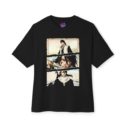 Byakuya Kuchiki Bleach Anime Portrait Streetwear Tee - Oversized Premium Tee