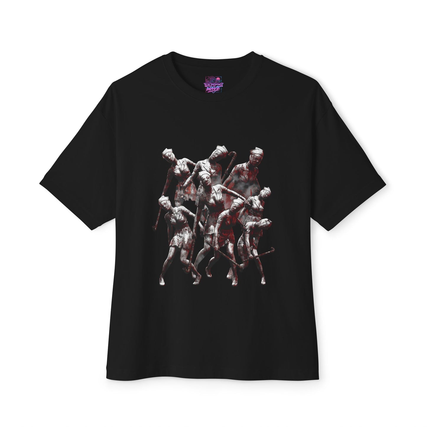 Silent Hill 2: Nurse horde Premium Oversized Unisex T-Shirt