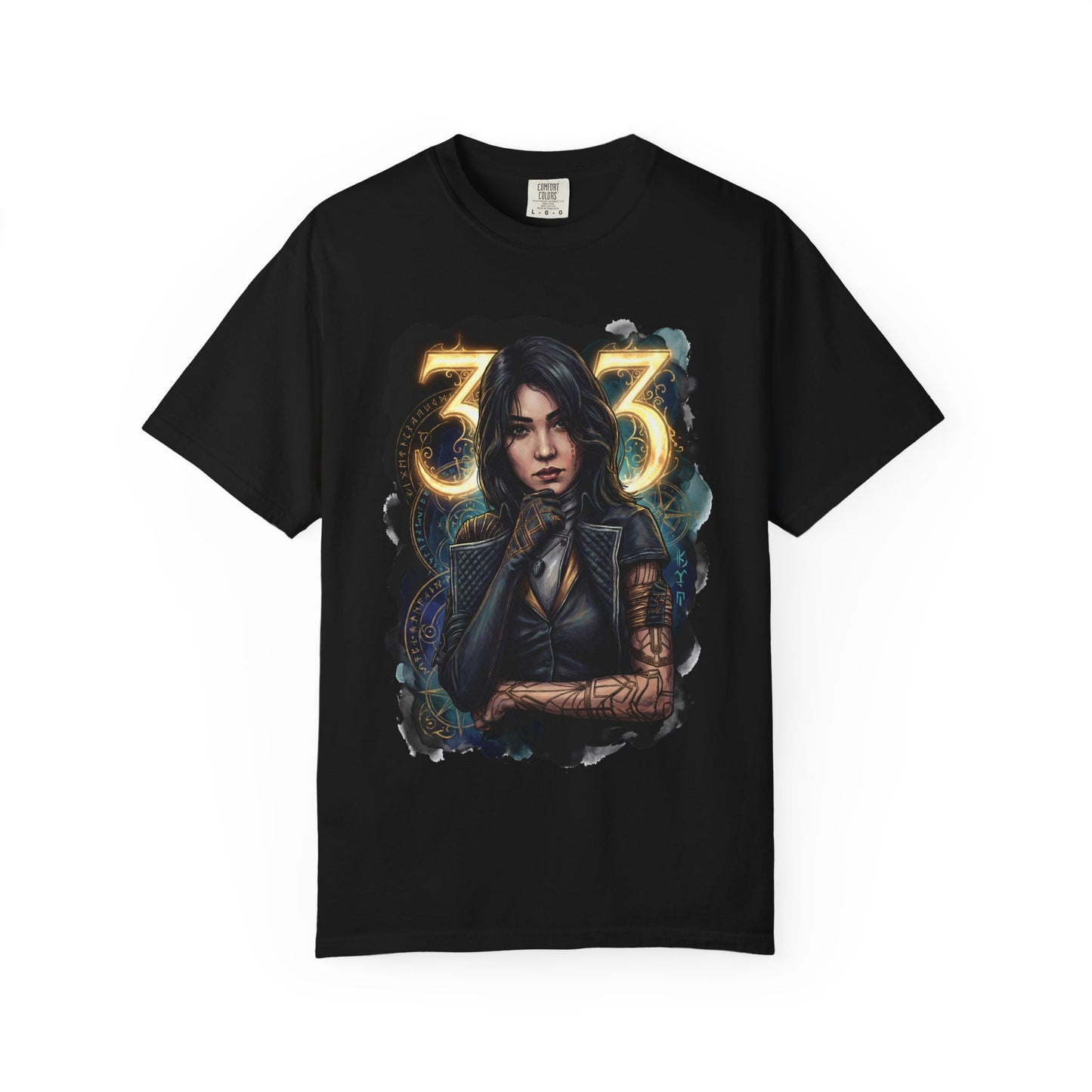 Clair Obscur Expedition 33 Lune T-Shirt | Elemental Mage Scholar RPG Tee Premium T-Shirt
