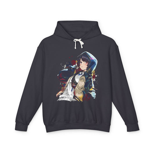 Ellen Joe ZZZ Shark Tail Scissors Maid Outfit Art Unisex Premium Hoodie