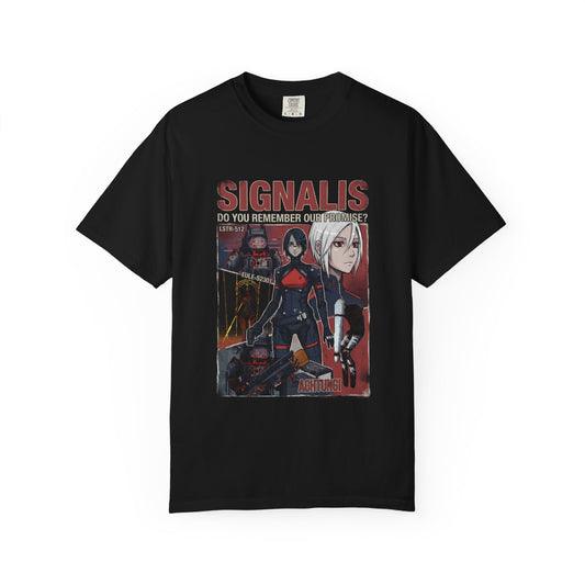 Signalis Elster Ariane Lost Memories Cosmic Void Pixel Romance Premium T-Shirt