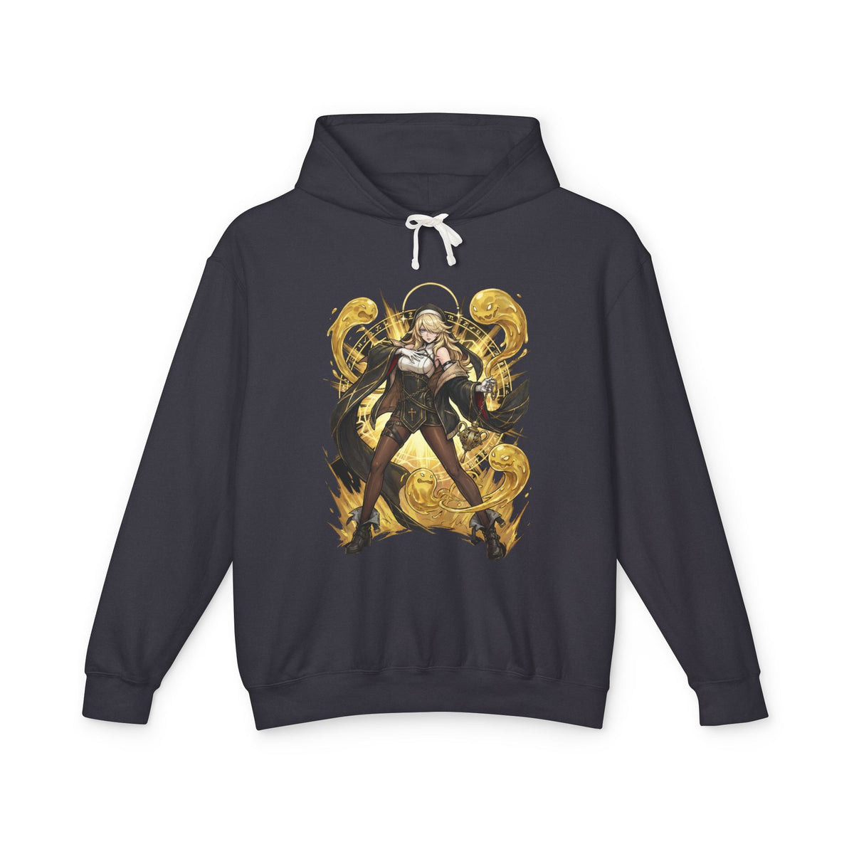 Chaos Zero Nightmare Orlea Magic Circle Golden Light Fan Art Hoodie