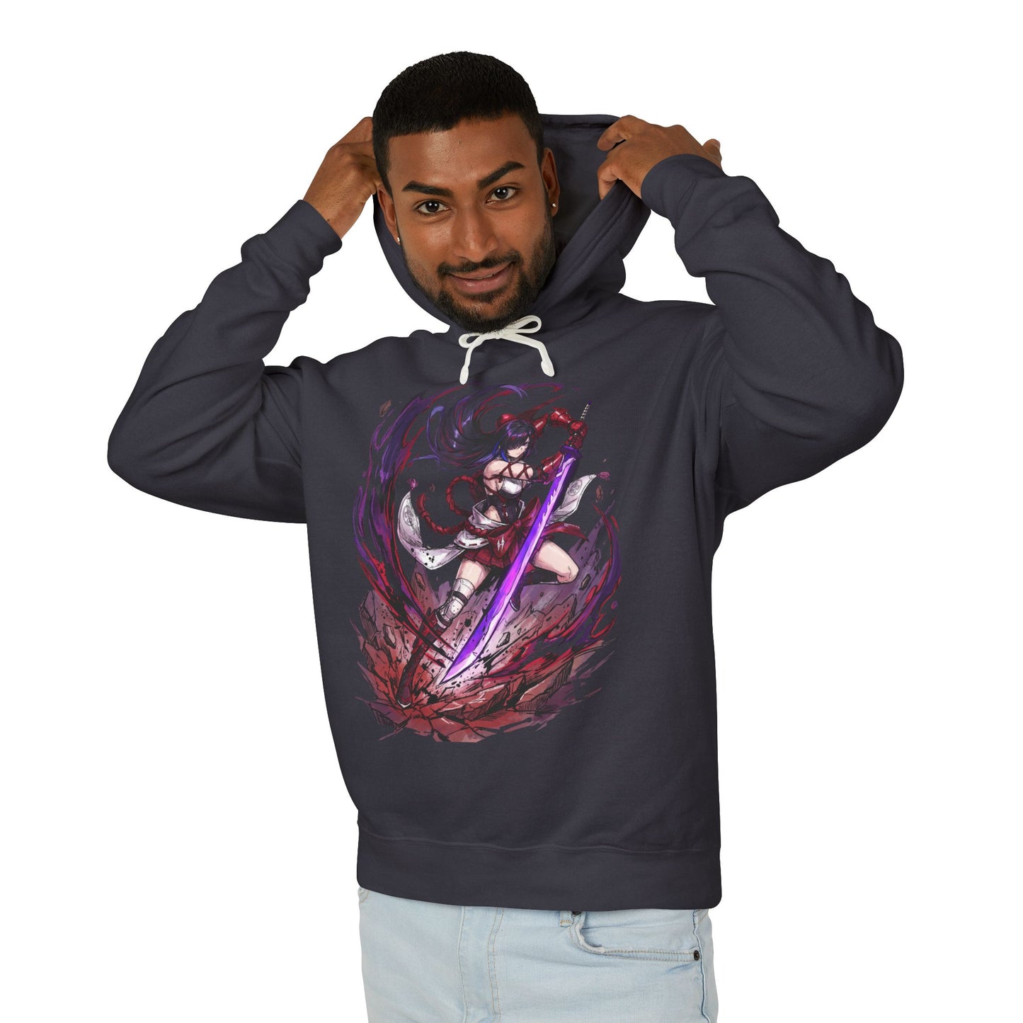 Shaman Swordswoman Chizuru Chaos Zero Unisex Premium Hoodie