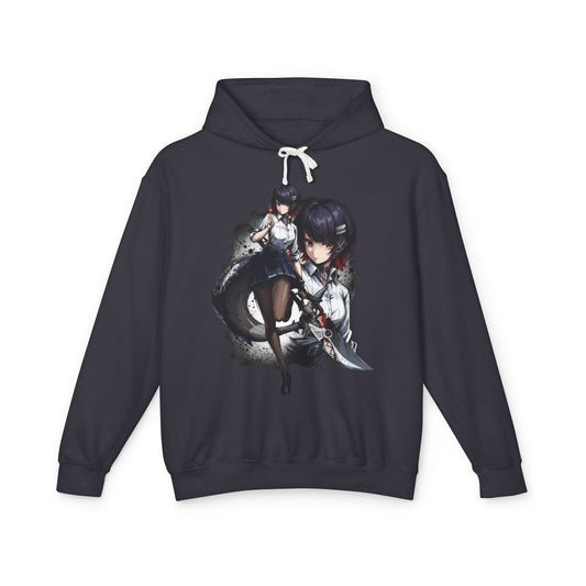 Ellen Joe Jaws Crossover Poster – Shark Maid Surfacing Zenless Zone Zero Fan Art Unisex Premium Hoodie