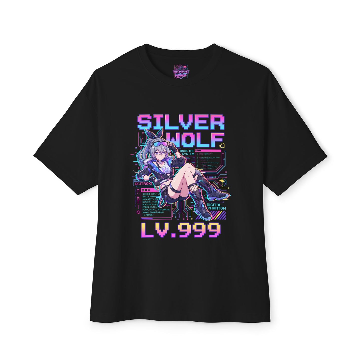 HSR Silver Wolf Ultimate: Game Over Edition Premium Oversized Unisex T-Shirt
