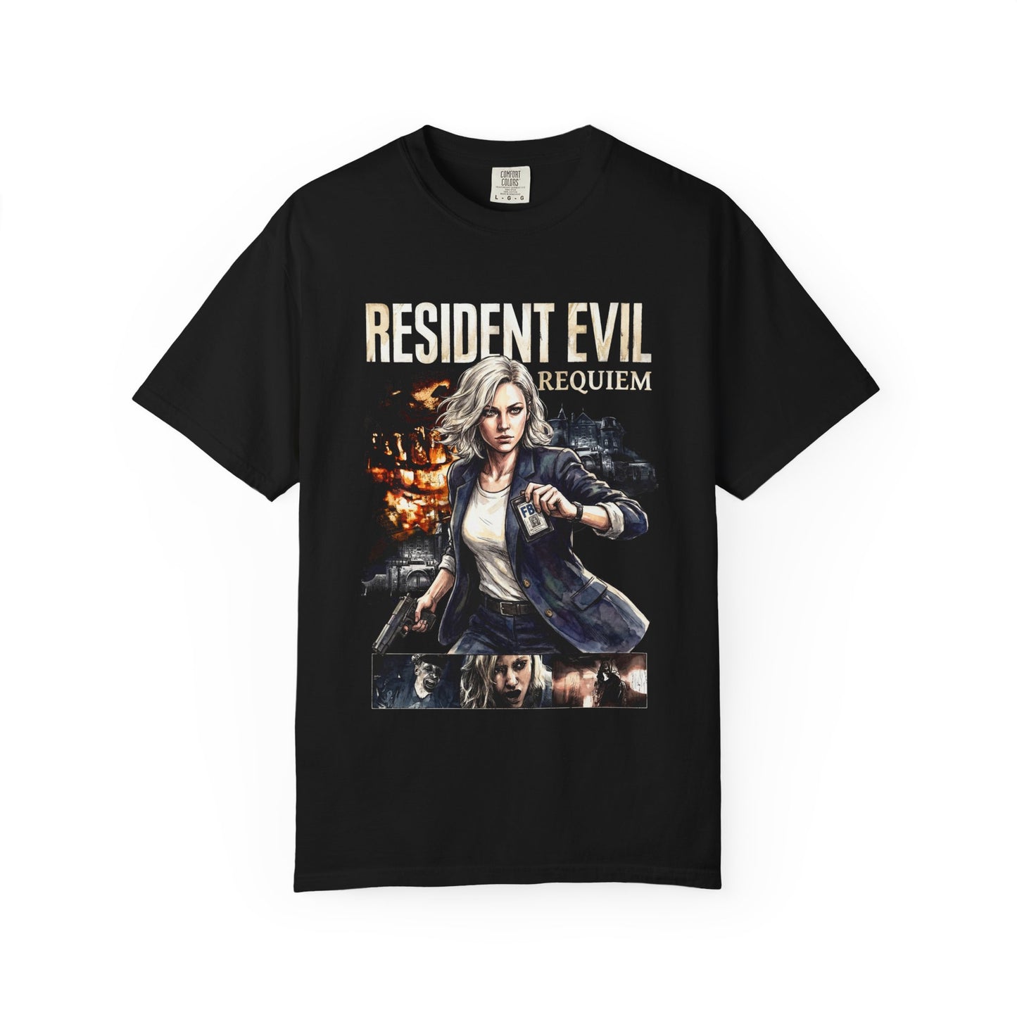 RE Requiem Grace Ashcroft First-Person Tension Survival Art Premium T-Shirt