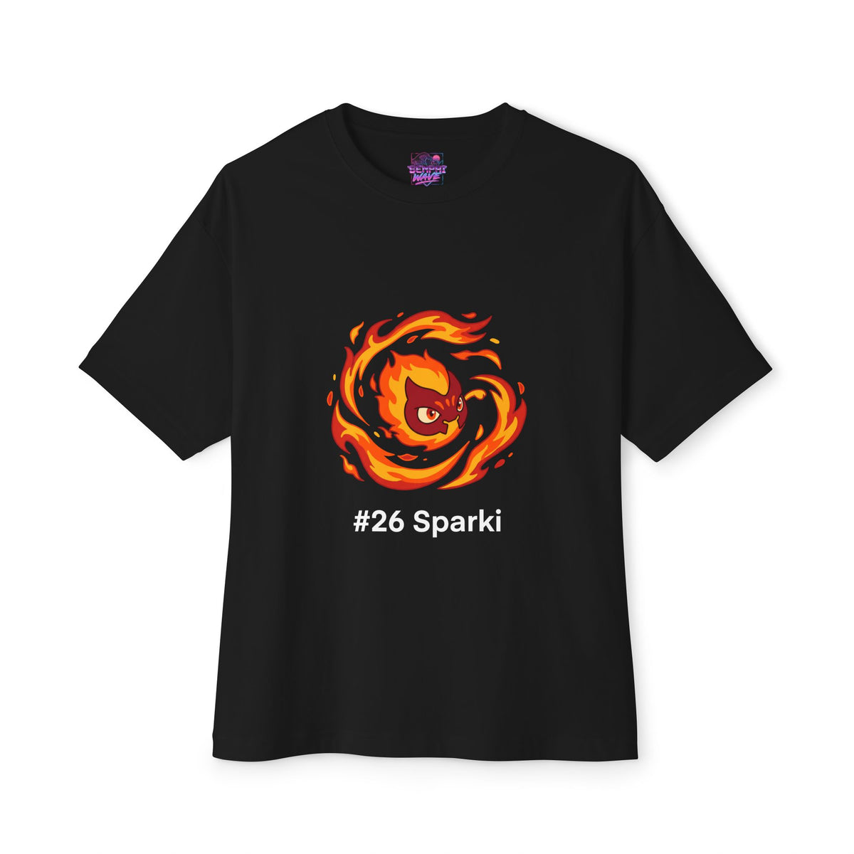 Sparki Aniimo Minimalist Creature Art - Oversized Premium Tee