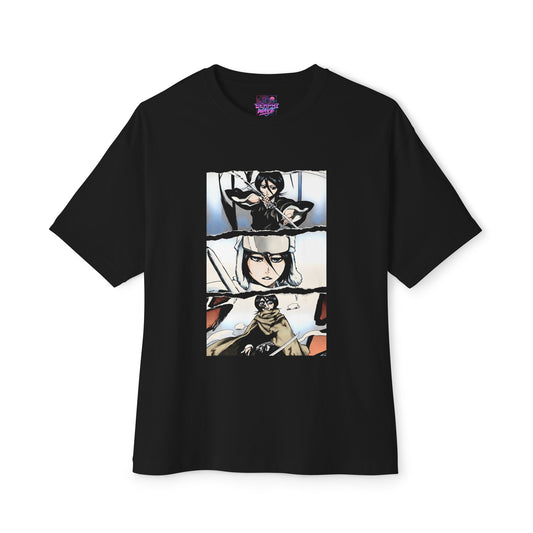 Rukia Kuchiki Bleach Anime Art Graphic Streetwear Tee - Oversized Premium Tee