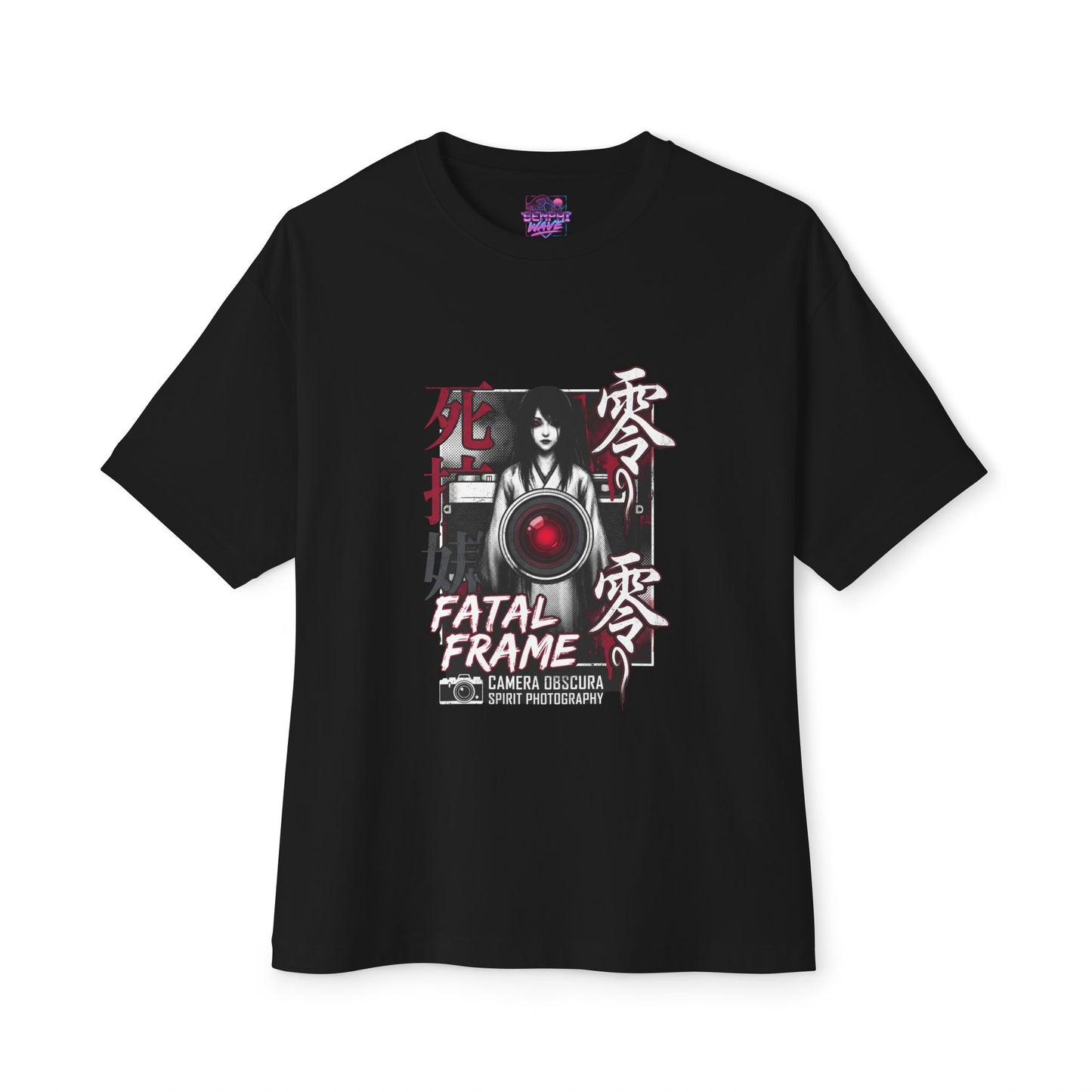 Fatal Frame Project Zero: Camera Obscura Ghost Sealing Premium Oversized Unisex T-Shirt
