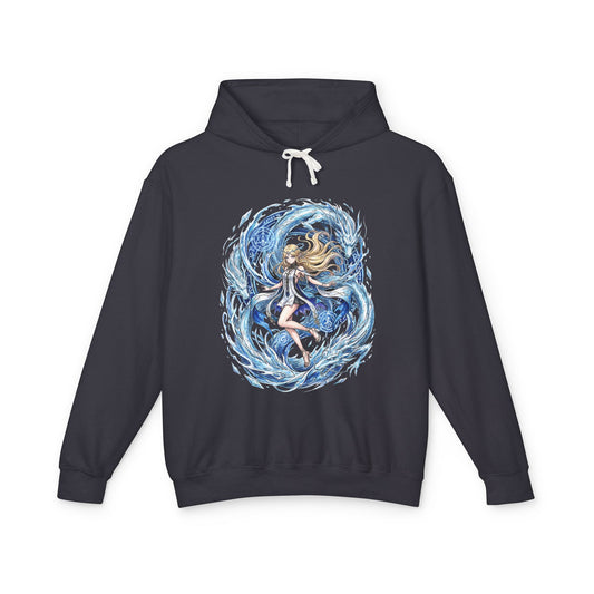 Wuthering Waves Cartethyia Water Dragons Fan Art Hoodie