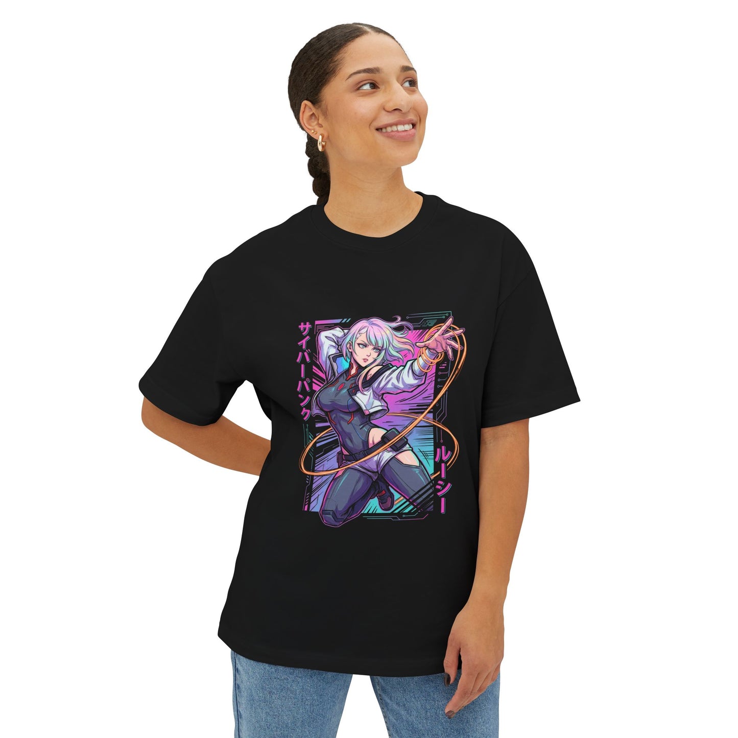 Lucy GG: First Guest Character in Guilty Gear History Premium Oversized Unisex T-Shirt