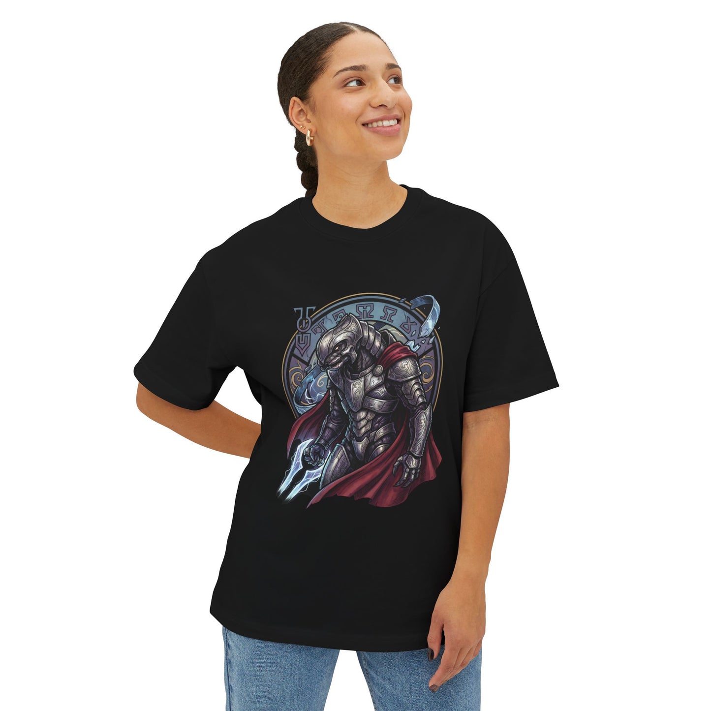Halo Arbiter: Energy Sword & Dual Wield Legend Premium Oversized Unisex T-Shirt