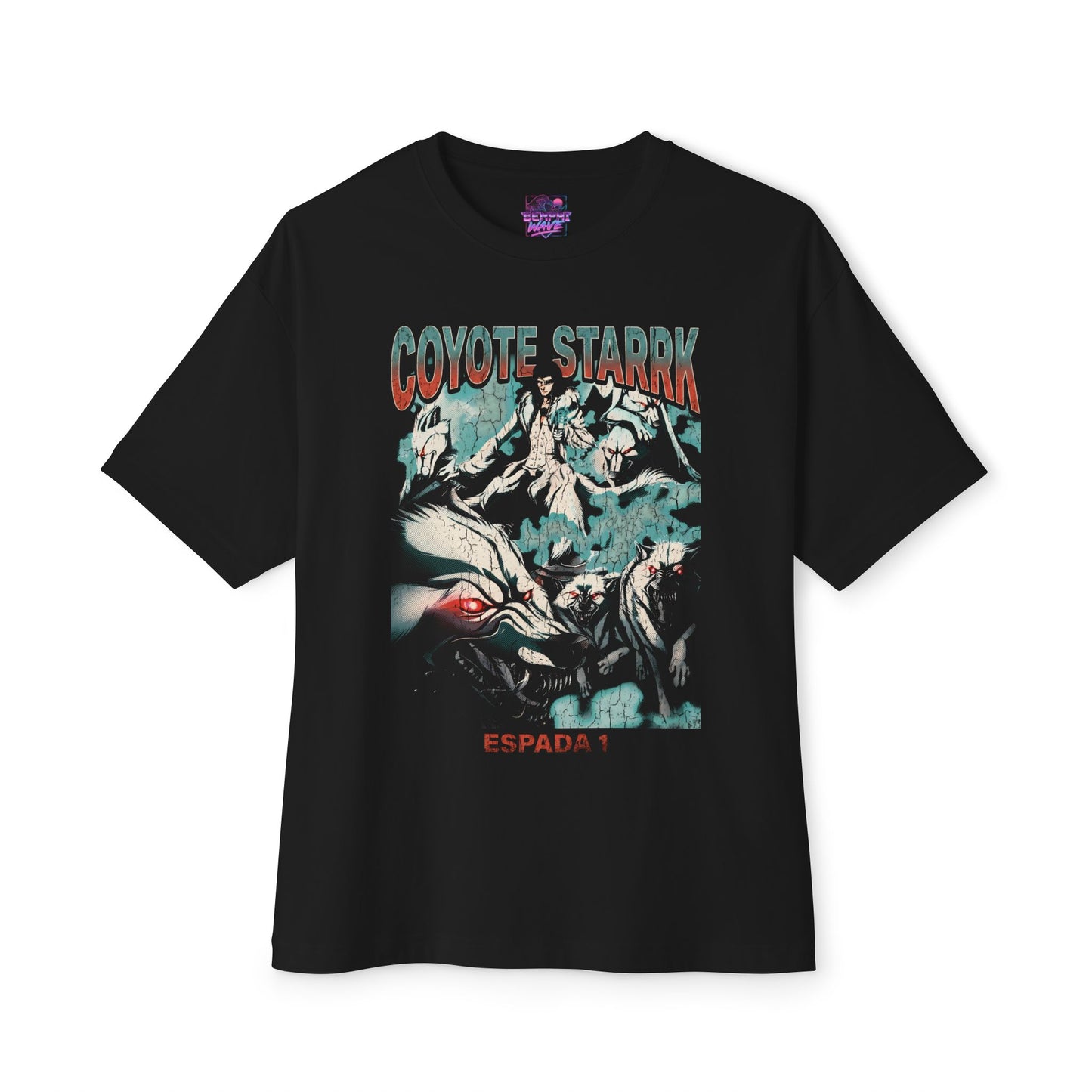 Coyote Starrk Bleach Retro Anime Graphic Bootleg Tee