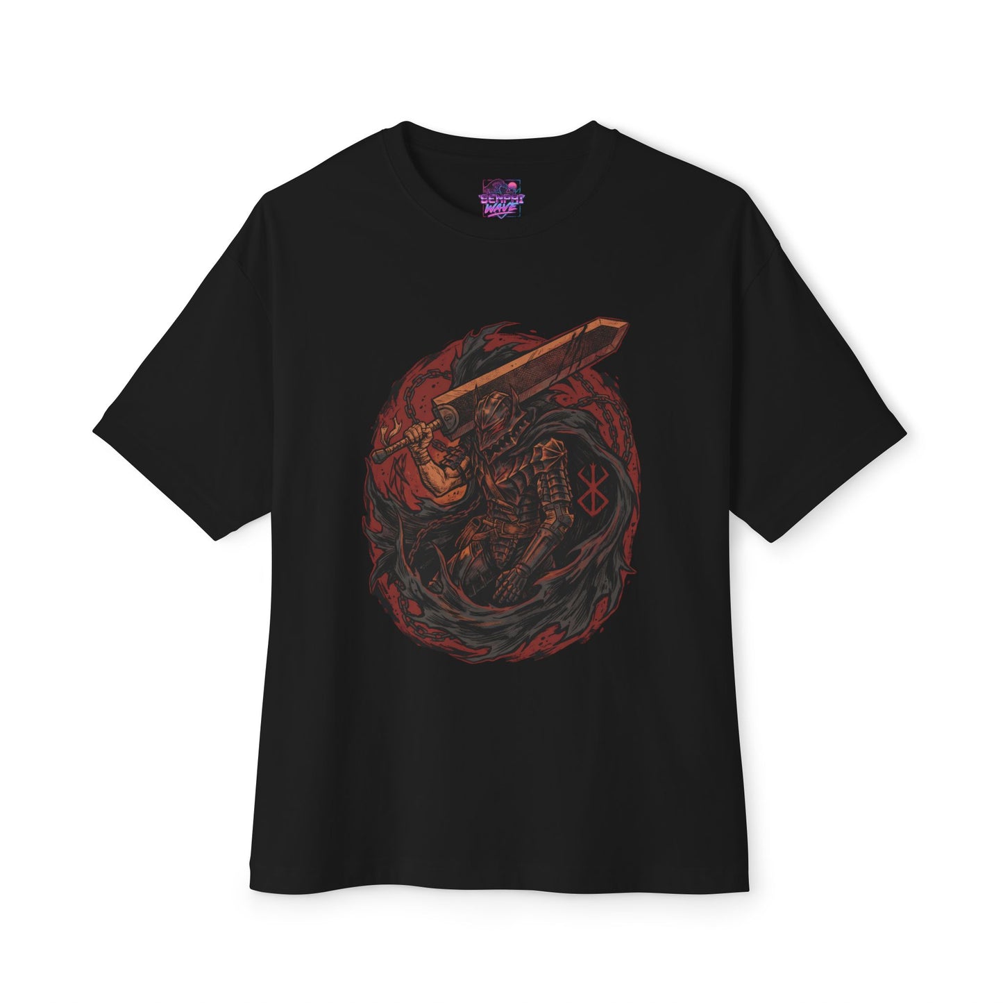 Guts Berserk: Dragon Slayer & Brand of Sacrifice Premium Oversized Unisex T-Shirt
