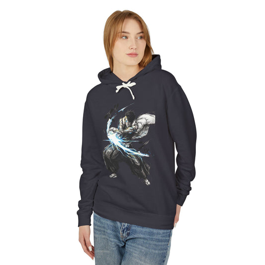 Bleach Ōetsu Nimaiya Puffer Jacket Sunglasses Art Unisex Premium Hoodie