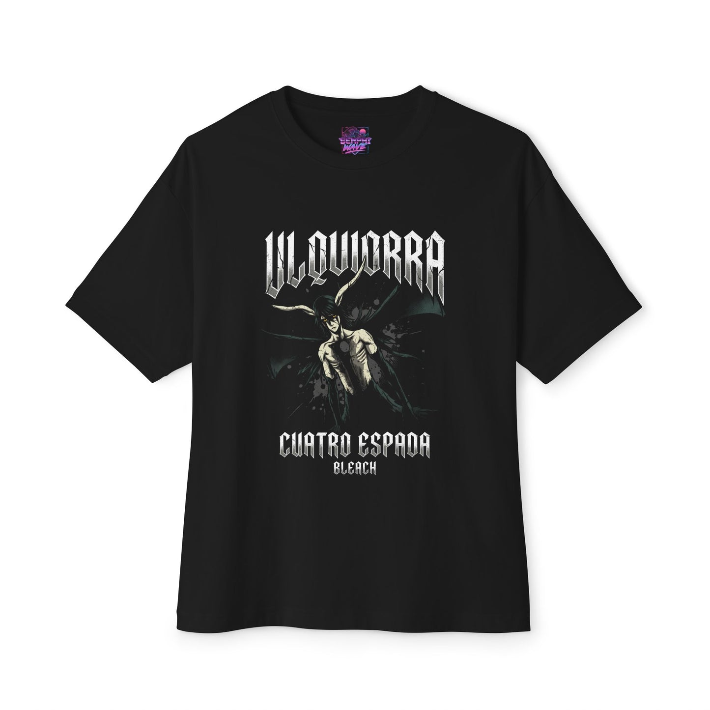 Bleach Ulquiorra: Green Slitted Eyes Icon Premium Oversized Unisex T-Shirt