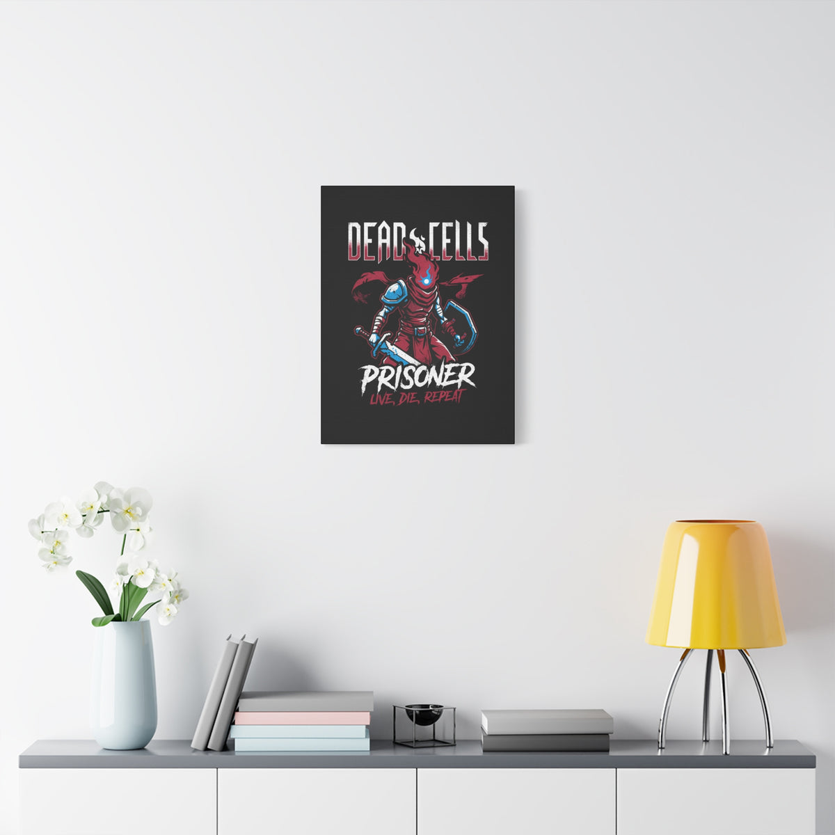 Dead Cells Prisoner Live Die Repeat Canvas Print