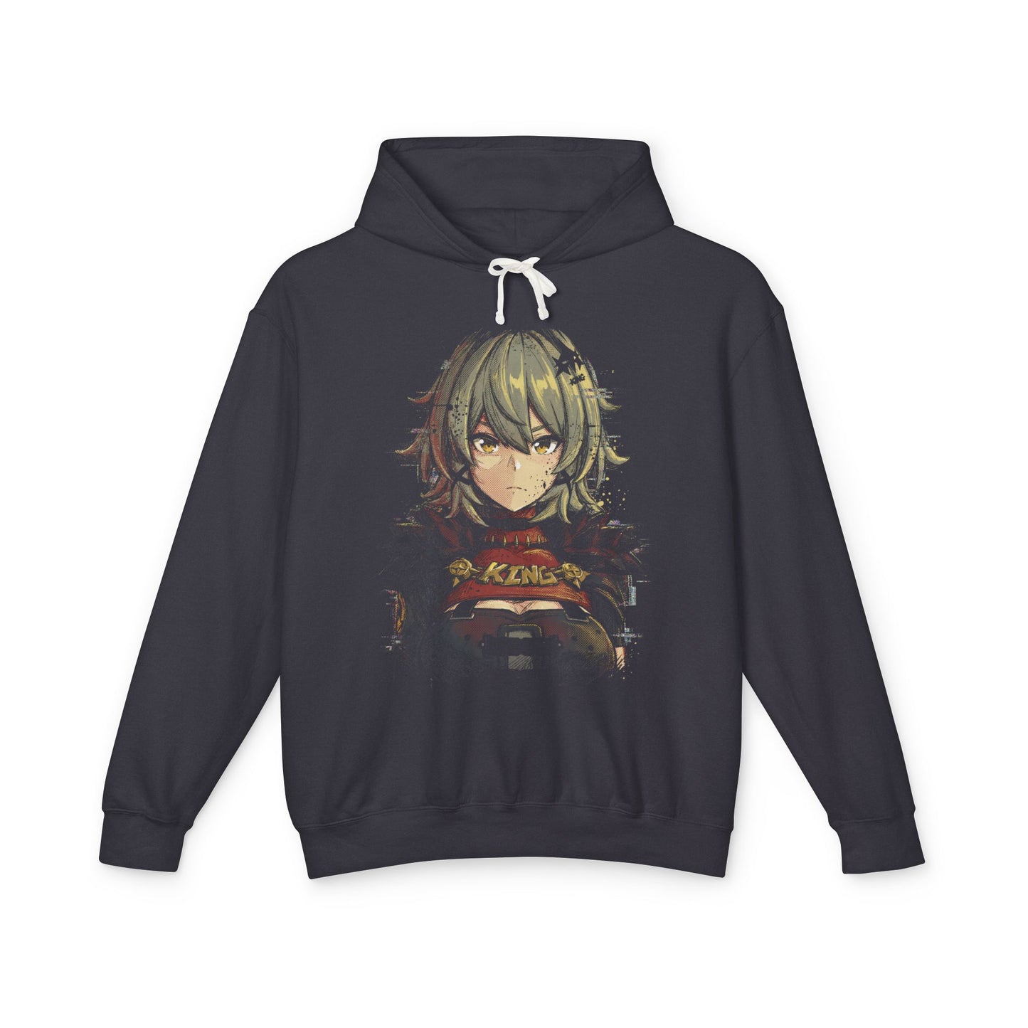 Caesar King ZZZ Grey Green Hair Yellowish Eyes Icon Unisex Premium Hoodie